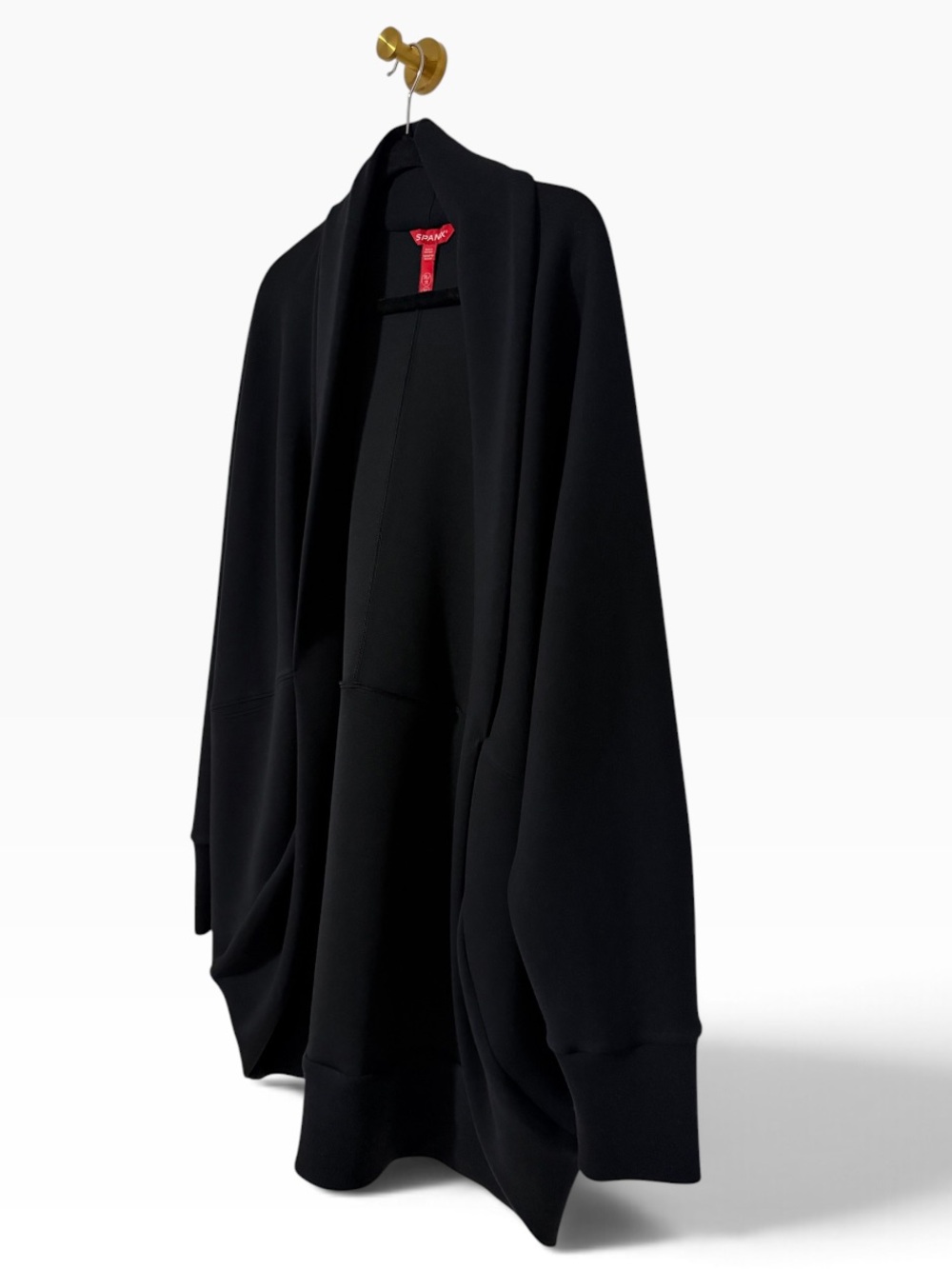 Spanx AirEssentials Cocoon Cardigan in Black in Size XL/ 1X - Picture 6 of 10